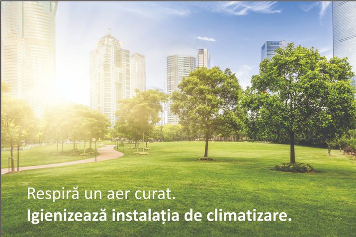 Igienizeaza instalatia de climatizare