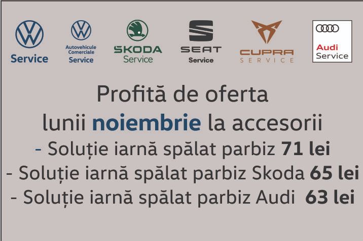 Descopera oferta lunii noiembrie