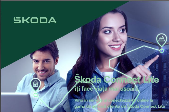 Skoda Connect Lite îți face viața mai ușoară