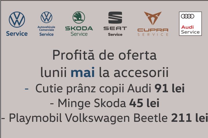 Descopera oferta lunii mai
