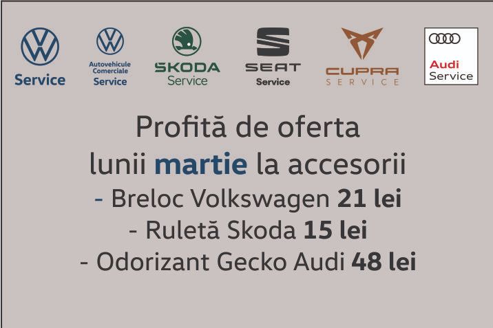 Descopera oferta lunii martie