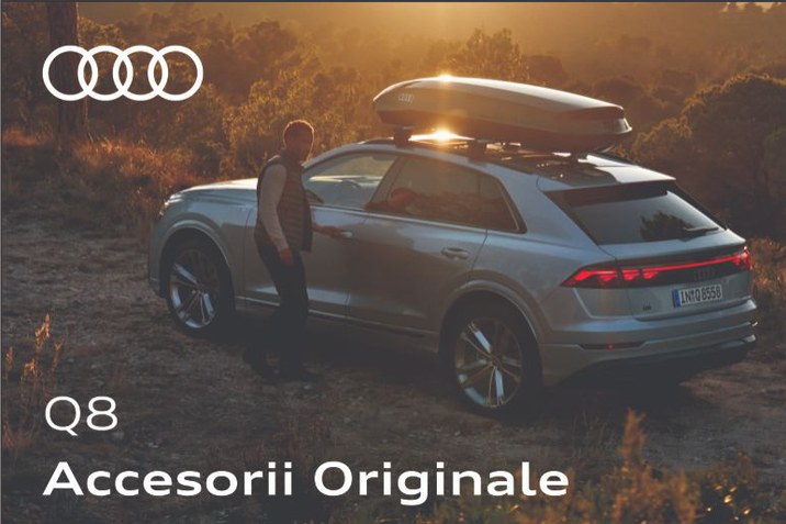 Descopera accesoriile originale pentru Audi Q8
