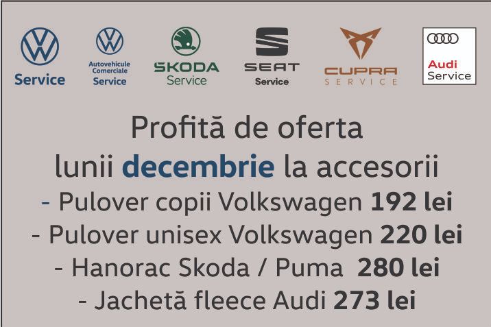 Descopera oferta lunii decembrie