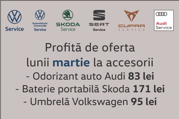 Descopera oferta lunii martie