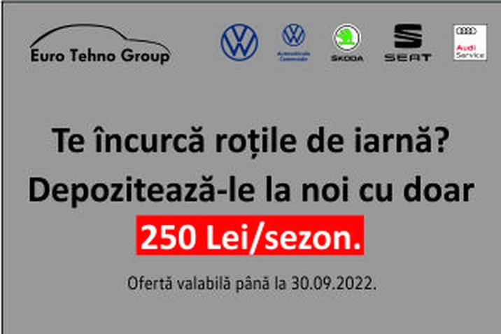 Te încurcă roțile de iarnă?Depozitează-le la noi.