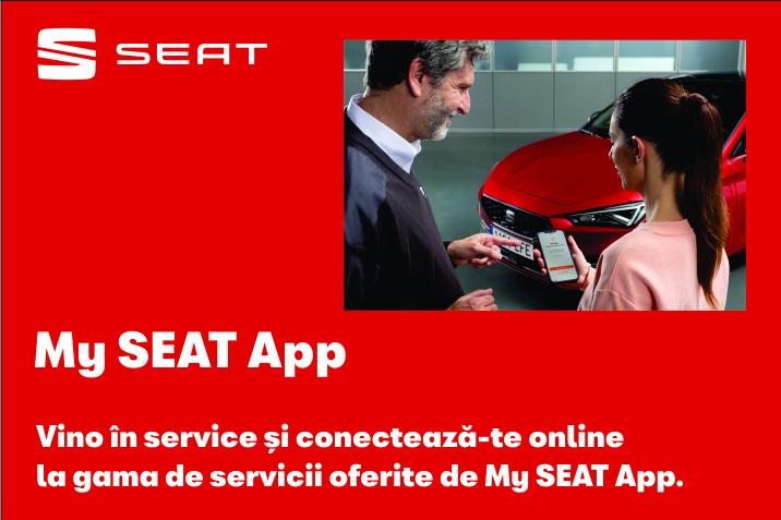 Conecteaza-te online cu MY SEAT APP